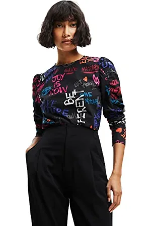 Desigual Damska bluza z długim rękawem, , XS