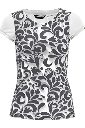 Karpos 2532011-101 LOMA Print W Jersey Koszulka Damska Biały/Ombre Niebieski Rozmiar S, , S
