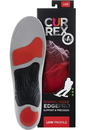 Currex Wkładka EdgePro – Twój nowy wymiar rzeźbienia. Dynamiczna wkładka do jazdy na nartach, narciarstwa biegowego lub snowboardu., , 40/43 EU