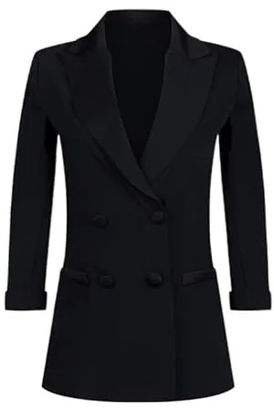 19V69 Italia Damska marynarka Alessandra Black, czarna, XL (6 sztuk), , XL