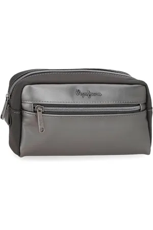 Pepe Jeans Ruby Kosmetyczka Beżowa 23,5x11x7,5 cm Poliester i PU by Joumma Bags, , Talla única, Kosmetyczka