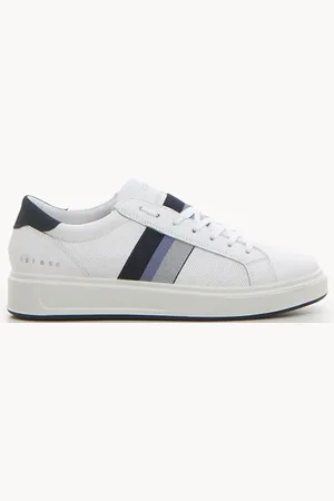IGI&CO U.STEN Męskie sznurowane buty, biało-niebieskie, 39 EU, , 39 EU