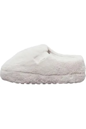 Calvin Klein Jeans Damskie domowe kapcie Anke WN Fur YW0YW01596 buty domowe, beżowe (potrójne skorupki jajka), 40 EU, , 40 EU