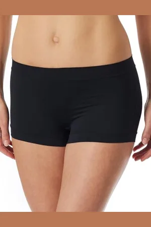 Schiesser Damskie szorty Single Jersey Unique Micro bielizna, czarne_181421, 42, , 42