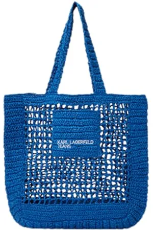 Karl Lagerfeld Beach Shopper, Women, Blue, Shopper, niebieski, Beach Shopper, damski, niebieski, Shopper