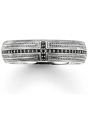 Thomas Sabo Obrączki ze srebra wysokiej próby 925, rozmiar pierścionka 54 TR1943-051-11-54
