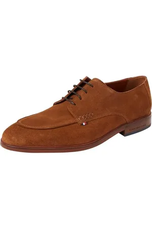 Tommy Hilfiger Męskie buty Hilfiger Thunit Suede M Toe Shoe Fm0fm05468 Derby, , 43 EU