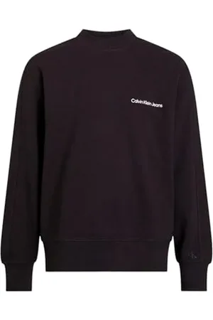 Calvin Klein Jeans Męskie dzianiny instytucjonalne HWK z półokrągłym dekoltem, , S