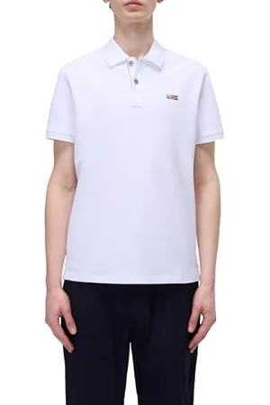 Napapijri Eruggy koszulka polo z krótkim rękawem, biała, rozmiar 3XL, , 3XL
