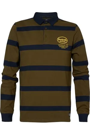 Petrol Industries Industries Men Polo Long Sleeve Koszulka męska, , 3XL