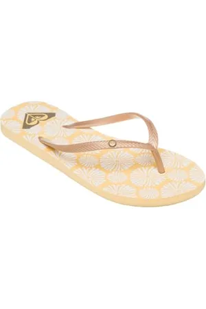 Roxy Bermuda Print damskie sandały, YELLOW/złoty, 39 EU, ó?te z?oto, 39 EU