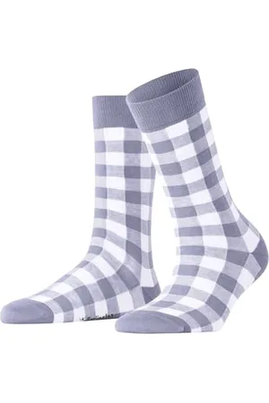 Burlington Kobiety Skarpety Vichy W So bawełna z wzorem 1 Para, , 36-41