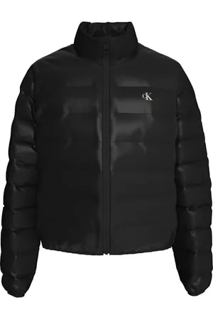 Calvin Klein Jeans Damska kurtka puchowa UL DOWN SHINE PUFFER J20J224698, czarna (Ck Black), M, , M