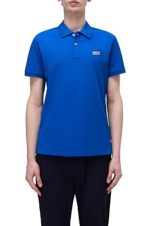 Napapijri Eruggy koszulka polo z krótkim rękawem, niebieski, rozmiar 3XL, , 3XL