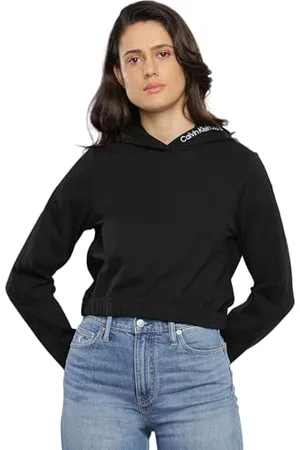 Calvin Klein Jeans Damska bluza z kapturem Milano L/S Knit Tops, , M