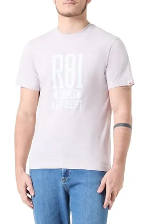 Replay Męski t-shirt o regularnym kroju z bawełny, , 3XL