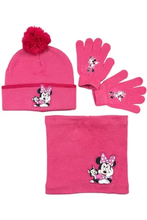Disney Rękawiczki Snood Minnie, Winter Minnie Mouse, komfort i ciepło dla dzieci, , Taille unique