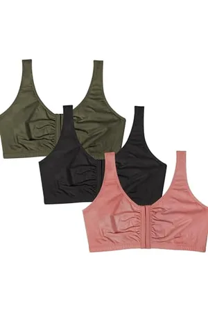 Fruit Of The Loom Damski biustonosz sportowy z zapięciem z przodu, 100