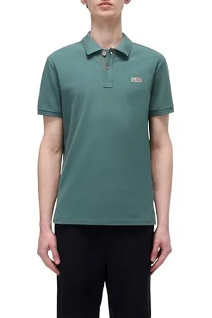 Napapijri Eruggy koszulka polo z krótkim rękawem, zielona, rozmiar XXL, , XXL