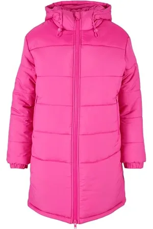 Urban classics Damska kurtka z kapturem, mieszana kurtka puffer coat S, , S