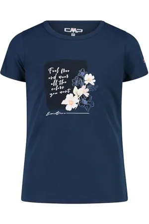 CMP T-Shirt Unisex-Dzieci i Chłopcy, , 128