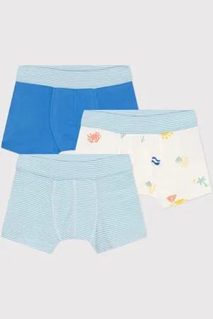 Petit Bateau Bokserki chłopięce (3 sztuki), , 6 lat