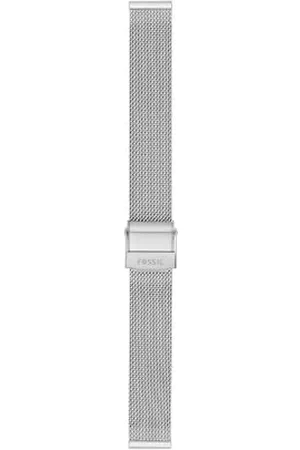Fossil Pasek damski, 14 mm, skórzany lub stalowy pasek Litehide