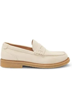 HUGO BOSS Męskie Kope_Mocc_SD Mokasyny, Open White, 43 EU, , 43 EU