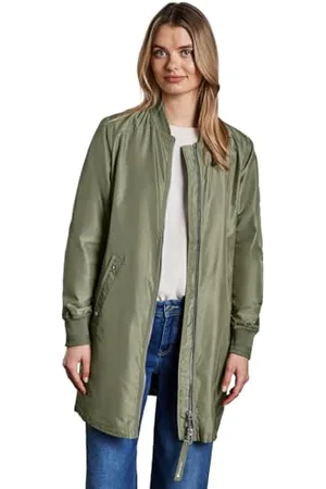 Street one Damska bluza A202054, długa bluza, letni khaki, 38, , 38