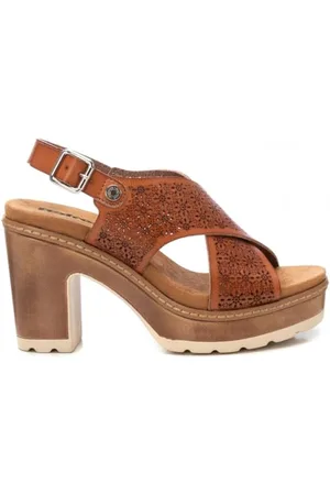 Refresh 172780, Sandały damskie, Camel, 41 EU, , 41 EU