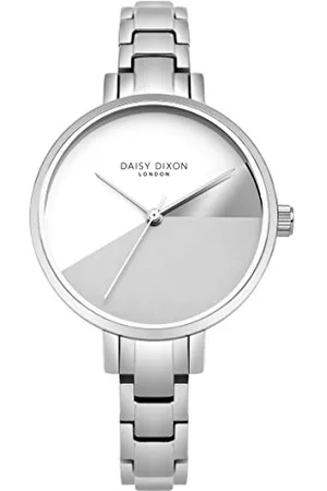 Daisy Dixon Damski analogowy klasyczny zegarek kwarcowy z paskiem ze stali nierdzewnej DD065SM