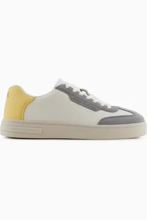 Armani Exchange Męskie buty typu sneaker, sznurowane, wielokolorowe, 41, , 41 EU