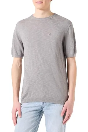 Replay Męski sweter z krótkim rękawem regular fit, , 3XL
