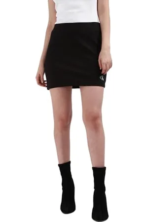 Calvin Klein Jeans Damska spódnica mini Milano ołówkowa, , M