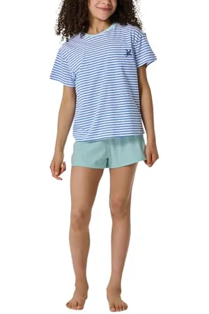 Schiesser Dziewczęca piżama krótka zestaw piżamowy, Aquarium_182636, 164, , 164 cm