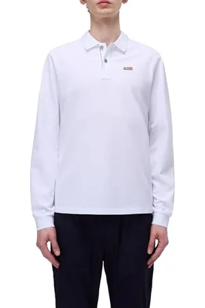 Napapijri Eruggy koszulka polo z długim rękawem, biała, rozmiar 3XL, , 3XL
