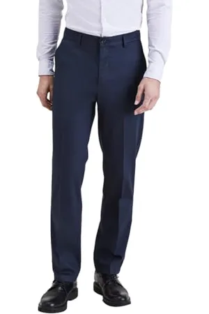 Dockers Signature Stain Defender proste spodnie męskie, wojenna, 33 W/34 l, , 33W / 34L