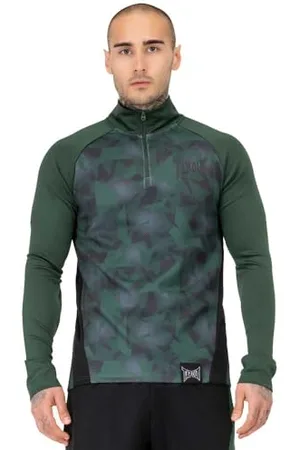 Tapout Męska koszulka funkcyjna z długim rękawem, normalny krój, do treningu, , XXL