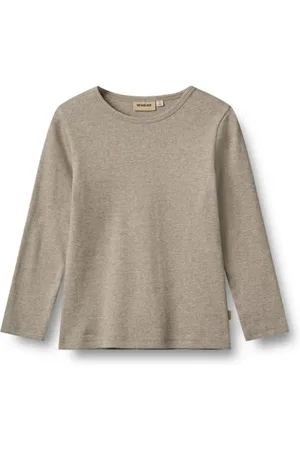 WHEAT Unisex dziecięca koszulka z długim rękawem Stig GOTS certyfikat GOTS, , 122
