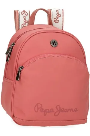 Pepe Jeans Corin Plecak Na Co Dzień Różowy 21x27,5x10 cm Poliester i PU 5,78 l by Joumma Bags, , Talla única, plecak na co dzień