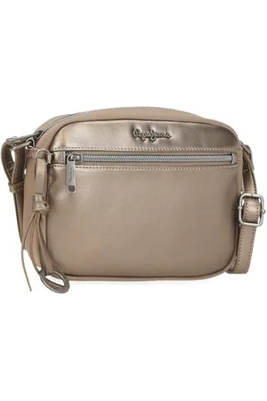Pepe Jeans Ruby Torba na messenger Beżowy 21X14X5 cms Poliester i PU by Joumma Bags, , Talla única, torba na ramię