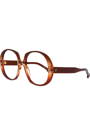 Hally & Son HS864V 55 21 140 Brown-Orange Okulary, Kobieta, , 55