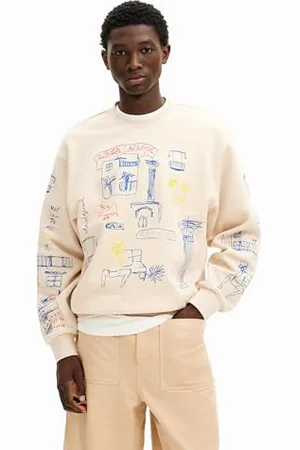 Desigual Sweat_Apolo, 1001 Crudo, L, , L