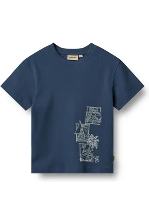 WHEAT Unisex dziecięca koszulka z certyfikatem S/S Ben GOTS, , 140