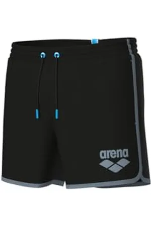 Arena Męskie duże logo Borders Beach krótkie spodenki plażowe męskie, , S