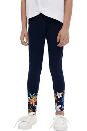 Desigual Dziewczęce legginsy Daisy Watch, , 6 lat