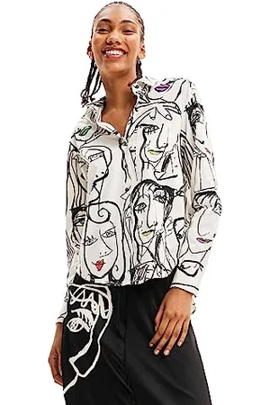 Desigual CAM_Verona, 1000 White, S, , S