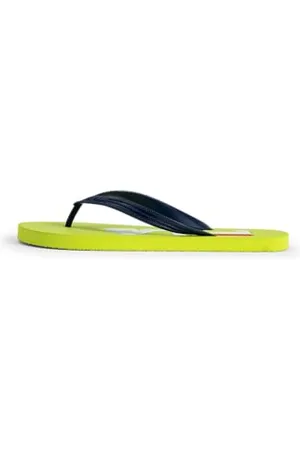 Fila Męskie klapki Troy Klapki, Acid Lime Navy, 44 EU, Acid Lime Navy, 44 EU