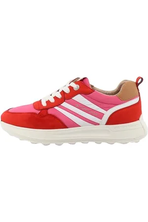 TOM TAILOR Damskie 9590100007 Sneakers, czerwono-różowe, 39 EU, , 39 EU