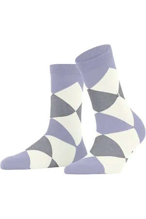 Burlington Kobiety Skarpety Bonnie W Sso Bawełna z wzorem 1 Para, , 36-41